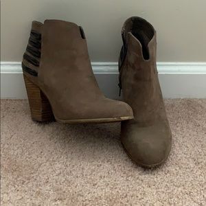 Brown Heeled Boots